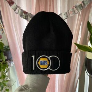 NAPA Embroidered Ribbed Beanie